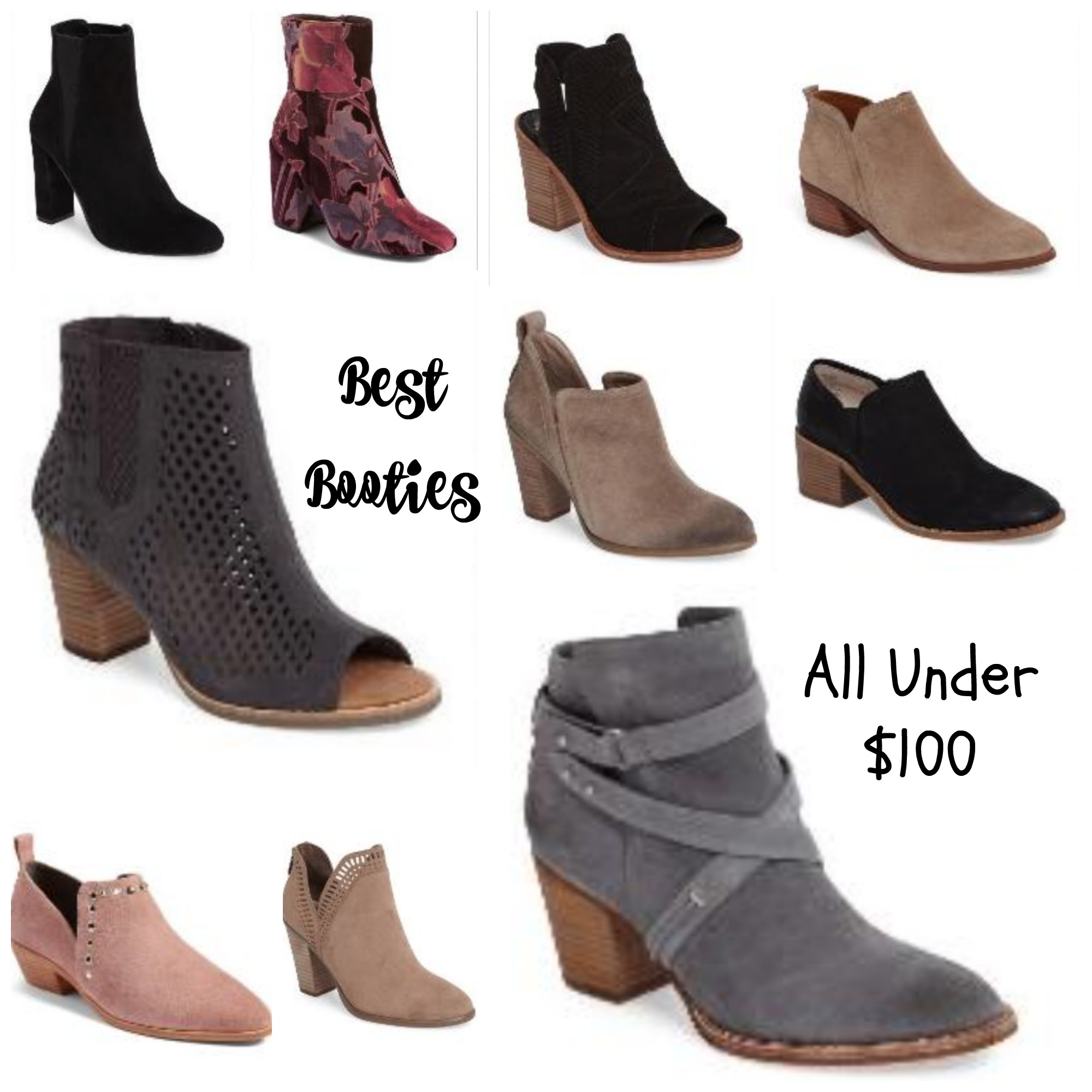 Booties Under 100 Nordstrom Anniversary Sale